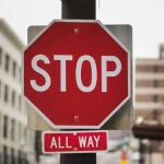 Stopschild in den USA