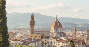 Florenz mit Blick auf den Dom