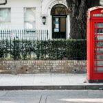 Rote Telefonzelle